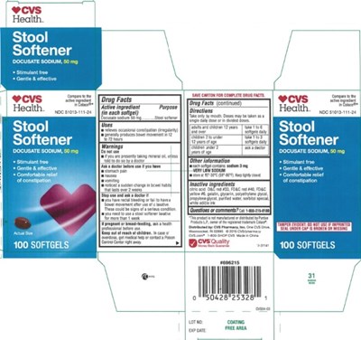 Cvs Stool Softener 50 mg 100ct Carton